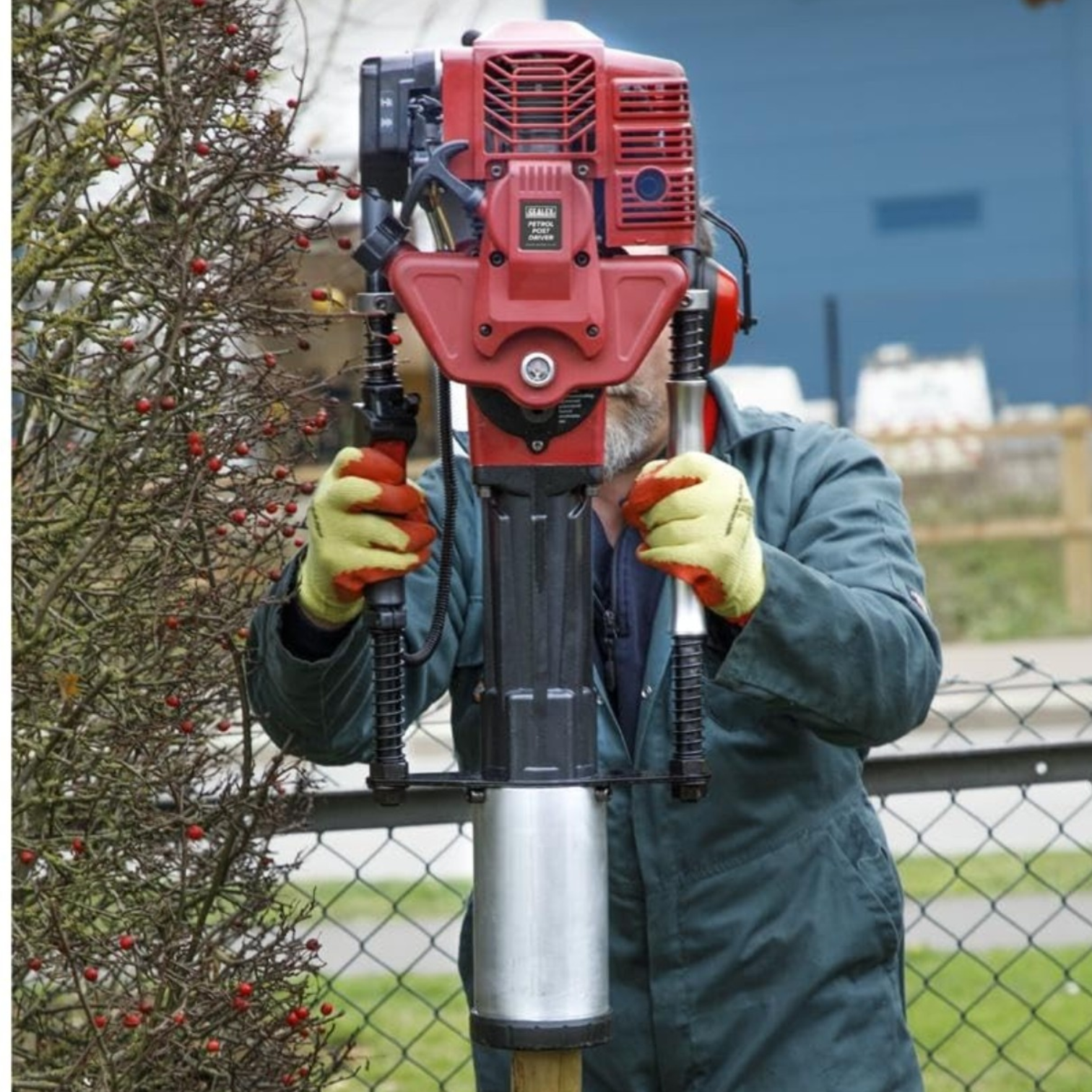 2-Stroke Petrol Post Driver