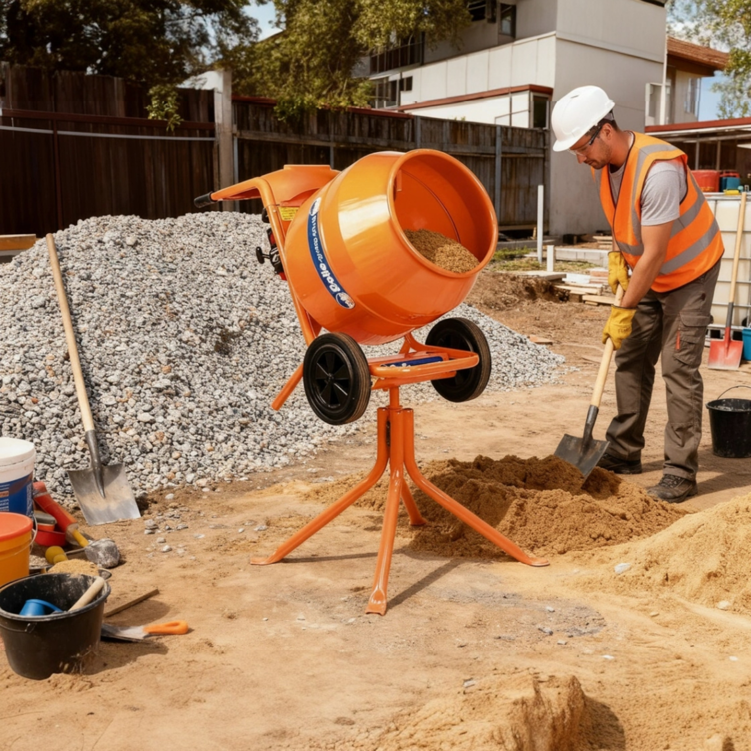 Belle Minimix 150 Electric Cement Mixer