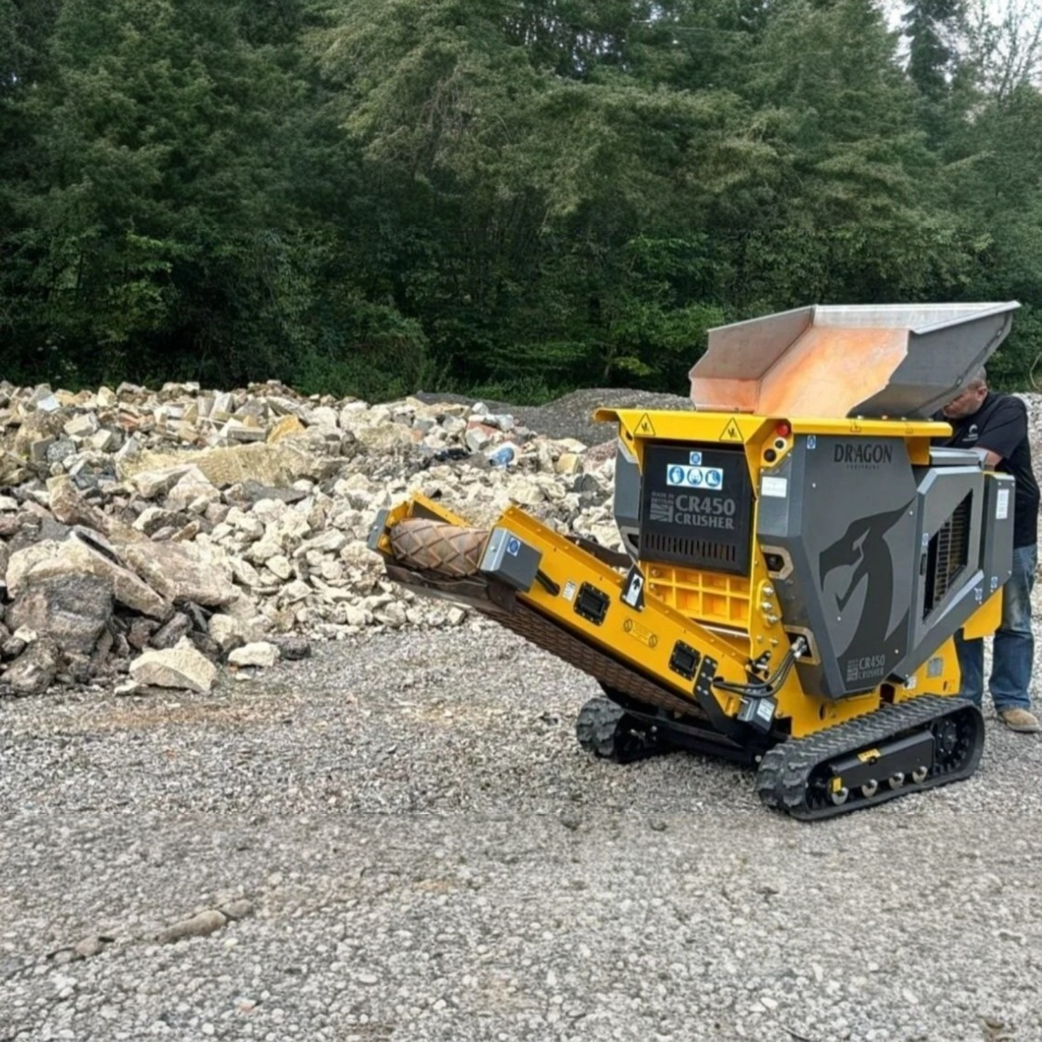 Dragon Concrete Crusher