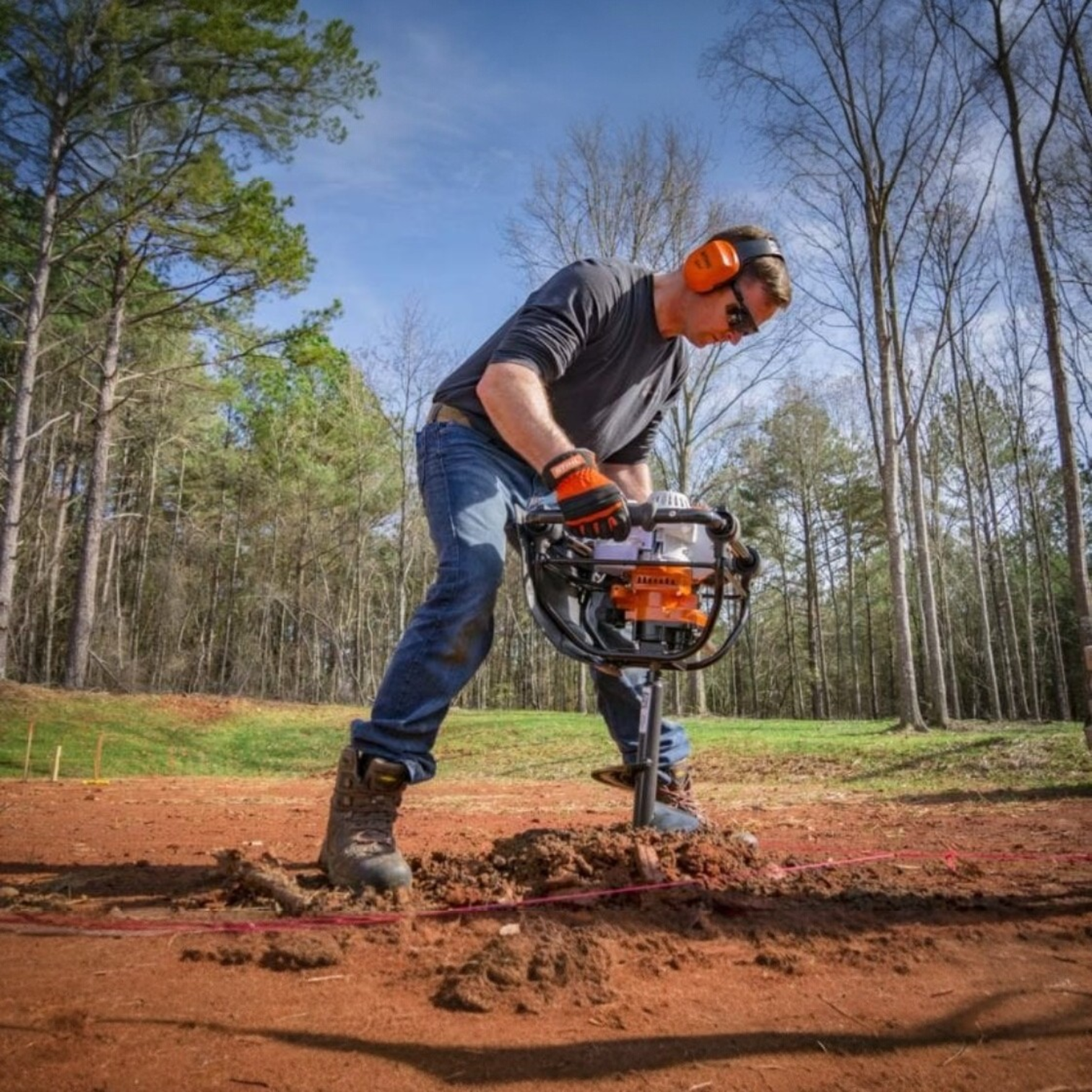 Stihl 1 Man Post Auger